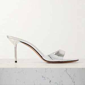 Paris Texas // NEW Lidia Mule Silver Heels